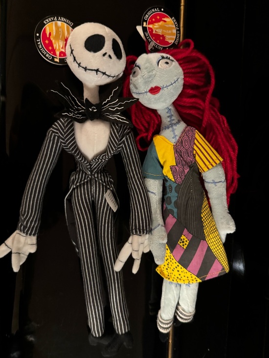 Disney Other - Disney Jack Skellington & Sally Plush Doll Set NWT Nightmare Before Christmas